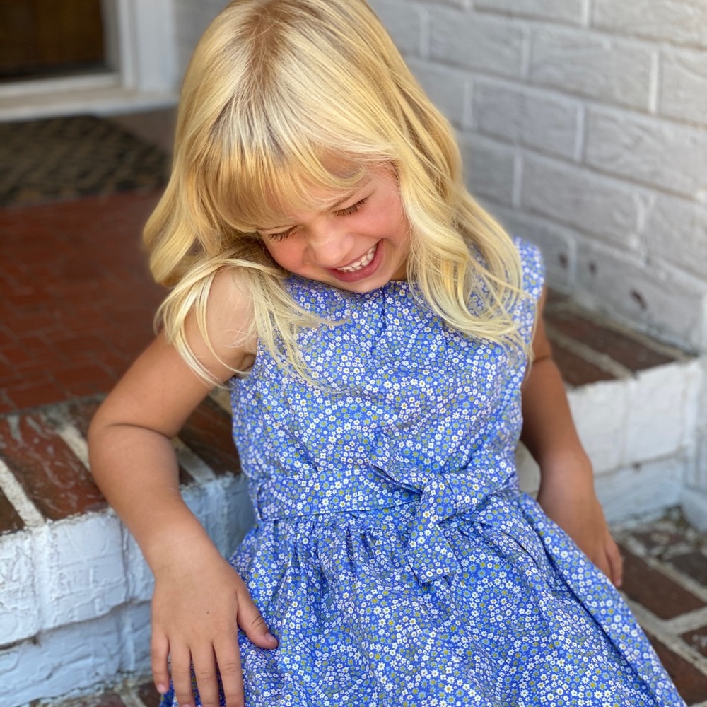 Spring/Easter Mini Boden Dress 6-7Y